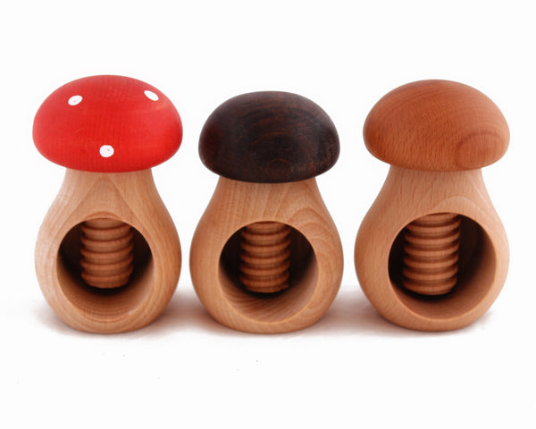FACTORY SECOND Mushroom Nut Cracker