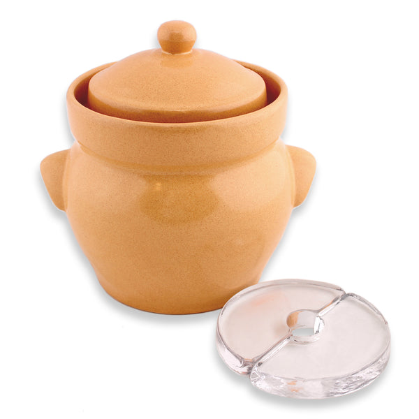 Boleslawiec Fermenting Crock - Cream 2L, 3L or 4L
