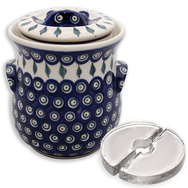 Stone Creek Trading Fermenting Crock - 2L Polish Decorated